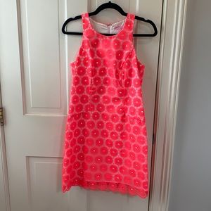 Lilly Pulitzer Eyelet Neon Dress